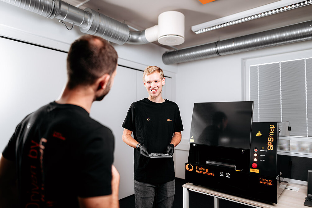 Live demo – SPSmap Heat, purpose-built for seamless glovebox integration